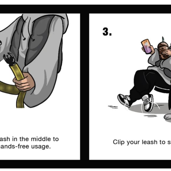 Woof Concept "Koi" Walking Starter Kit (collar, harness, leash) size S - Picture 15 of 16